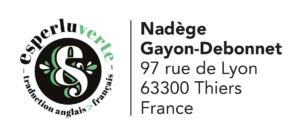 Nadège Gayon-Debonnet 97 rue de Lyon 63300 Thiers France