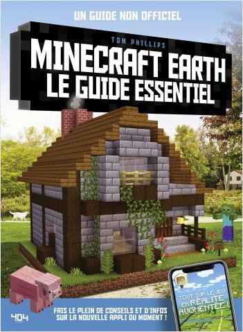 couverture guide Minecraft Earth