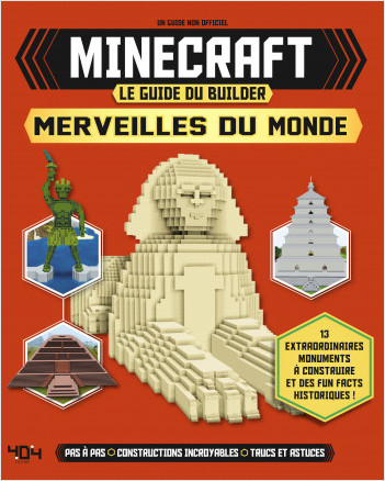 couverture Minecraft Merveilles du monde