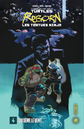 couverture TMNT Reborn 4