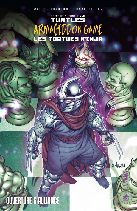 couverture Tortues Ninja Armageddon Game Ouverture et Alliance