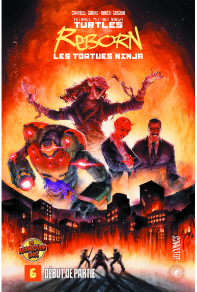 couverture TMNT Reborn 6