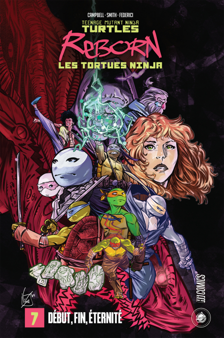 couverture TMNT Reborn 7